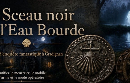 Un jeu immersif en salle, ludique, familial pour partager un moment de réflexion et de suspense autour du patrimoine local.